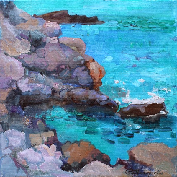 Naked stones Print